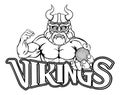 Viking Golf Sports Mascot