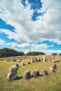 Viking Graveyard in northern Denmark - Lindholm Hoje