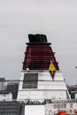 Viking Line MS Cinderella chimney exhaust.