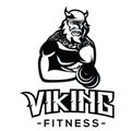 Viking Logo design. Viking Warrior fitness logo vector