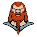 Viking Mascot Graphic, viking head suitable as logo for team mascot Royalty Free Stock Photo