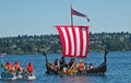 Viking milk carton boat