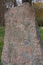 Viking rune-stone Royalty Free Stock Photo
