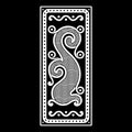 Viking Scandinavian design. Celtic, Scandinavian knot-work illustration