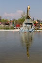 Viking ship in Europe Park