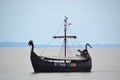 Viking ship Royalty Free Stock Photo