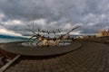 Viking Ship Sculpture Iceland