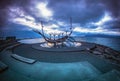 Viking Ship Sculpture Iceland