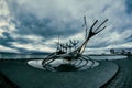 Viking Ship Sculpture Iceland