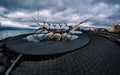 Viking Ship Sculpture Iceland