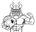 Viking Soccer Football Sports Mascot