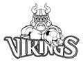 Viking Soccer Football Sports Mascot