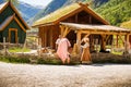 Viking village in Norway