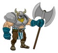 Viking Warrior Barbarian Gladiator Cartoon Man