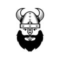 Viking Warrior Head Icon Royalty Free Stock Photo