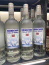 VIKINGFJORD premium norwegian vodka Royalty Free Stock Photo