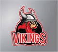 Vikings logo design creative art