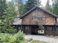 Vikingsholm Castle in South Lake Tahoe, near Tahoma, California Royalty Free Stock Photo