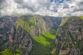 Vikos gorge Royalty Free Stock Photo