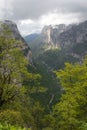 Vikos Gorge, Greece Royalty Free Stock Photo