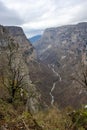 Vikos Gorge, Zagorochoria, Epirus, Greece Royalty Free Stock Photo