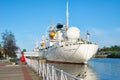 Viktor Patsaev - research vessel Royalty Free Stock Photo