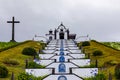 Vila Franca do Campo, Portugal, Ermida de Nossa Senhora da Paz. Our Lady of Peace Chapel in Sao Miguel island, Azores. Our Lady of Royalty Free Stock Photo