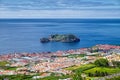 Vila Franca do Campo town, Sao Miguel island, Azores, Portugal Royalty Free Stock Photo