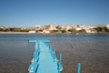Vila Nova de Milfontes beach pier in Portugal Royalty Free Stock Photo