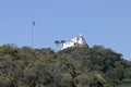 Vila Velha ,Penha Convent on the top of a high mountain Royalty Free Stock Photo