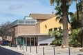 Viladecans, Spain - September 13, 2023: Exterior of the Ateneu d'Entitats Pablo Picasso building in Viladecans