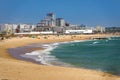 Vilamoura beach on South of Portugal Royalty Free Stock Photo