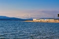 Vilanova de Arousa beach Royalty Free Stock Photo