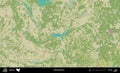Vileyka District, Belarus. Topographic Humanitarian Royalty Free Stock Photo