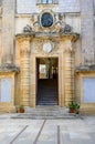 Vilhena Palace,Mdina,The Silent City,Malta Royalty Free Stock Photo