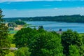 Viljandi lake in Estonia during a sunny day Royalty Free Stock Photo