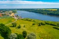 Viljandi lake in Estonia during a sunny day Royalty Free Stock Photo