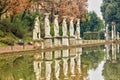 Villa Adriana Canopus caryatids details Royalty Free Stock Photo