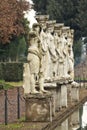 Villa Adriana Canopus caryatids Royalty Free Stock Photo