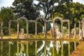 Villa Adriana Roman archaeological complex at Tivoli, Italy Royalty Free Stock Photo