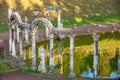 Villa Adriana Roman archaeological complex at Tivoli, Italy Royalty Free Stock Photo