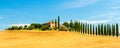 Villa Agroturismo Tuscany Royalty Free Stock Photo