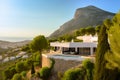 Villa in Altea Hills, Spain, Costa Blanca. Luxyry villa with swimming pool in mountains.