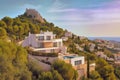 Villa in Altea Hills, Spain, Costa Blanca. Luxyry villa with swimming pool in mountains.