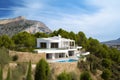 Villa in Altea Hills, Spain, Costa Blanca. Luxyry villa with swimming pool in mountains.