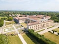 Villa Arconati, Castellazzo, Bollate, Milan, Italy. Aerial view. Villa Arconati, Castellazzo, Bollate, Milan, Italy