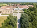 Villa Arconati, Castellazzo, Bollate, Milan, Italy. Aerial view. Villa Arconati, Castellazzo, Bollate, Milan, Italy