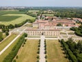 Villa Arconati, Castellazzo, Bollate, Milan, Italy. Aerial view. Villa Arconati, Castellazzo, Bollate, Milan, Italy