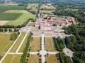 Villa Arconati, Castellazzo, Bollate, Milan, Italy. Aerial view. Villa Arconati, Castellazzo, Bollate, Milan, Italy