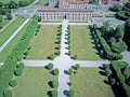 Villa Arconati, Castellazzo, Bollate, Milan, Italy. Aerial view of Villa Arconati